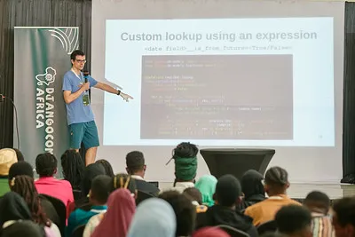 A talk on custom lookups in the Django ORM at DjangoCon Africa 2023