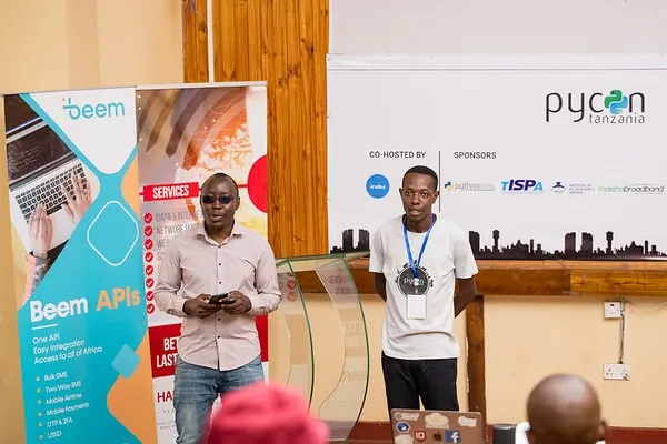 Speakers presenting at PyCon Tanzania