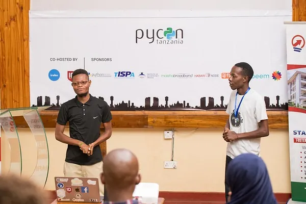 Speakers presenting at PyCon Tanzania