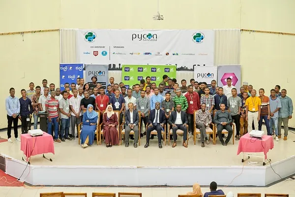PyCon Tanzania 2022 group photo
